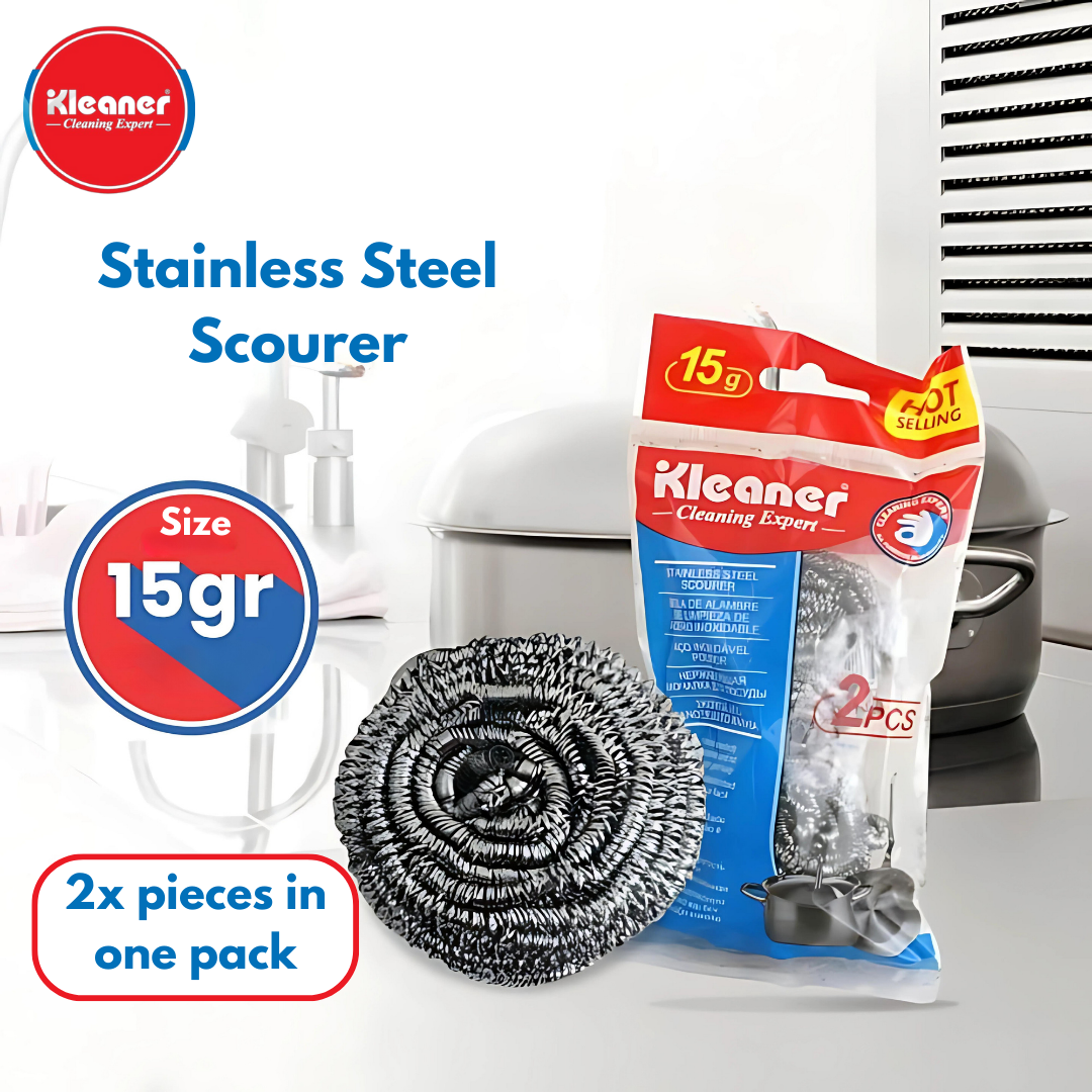 Stainless Steel Scourer 15 Gram GSH007 ( Box of Six packets ) - image 2