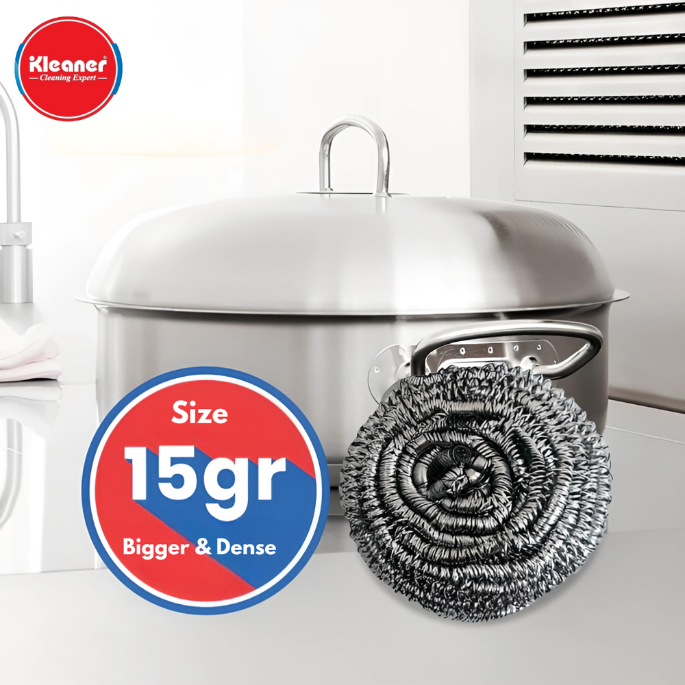 Stainless Steel Scourer 15 Gram GSH007 ( Box of Six packets ) - image 3